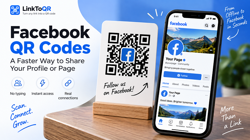 Facebook QR Codes: A Faster Way to Share Your Profile or Page - Linktoqr.org Facebook QR Codes: A Faster Way to Share Your Profile or Page - Linktoqr.org