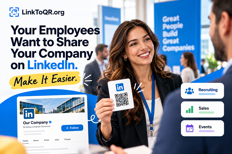 LinkedIn QR Codes for Employee Advocacy and Brand Growth - Linktoqr.org LinkedIn QR Codes for Employee Advocacy and Brand Growth - Linktoqr.org