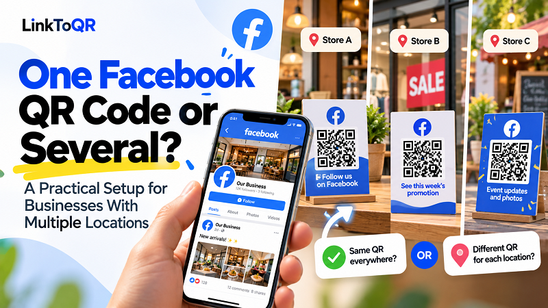 One Facebook QR Code or Several? A Guide for Businesses - Linktoqr.org One Facebook QR Code or Several? A Guide for Businesses - Linktoqr.org