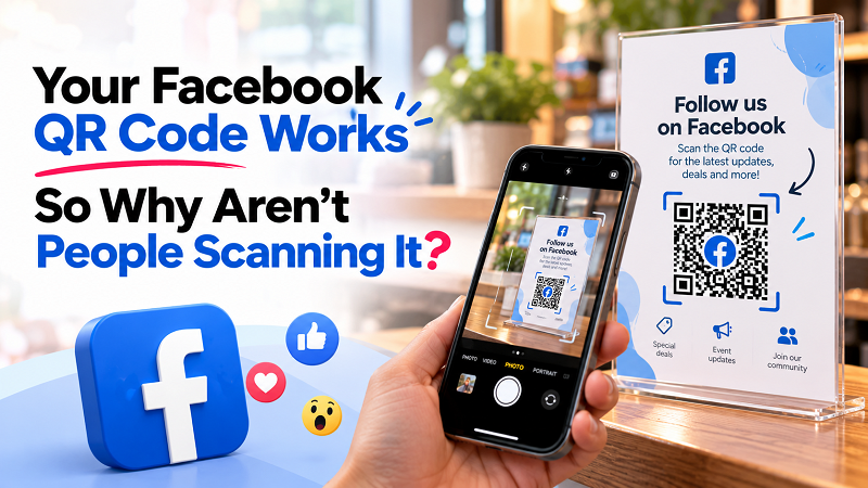 Your Facebook QR Code Works - So Why Aren’t People Scanning It? - Linktoqr.org